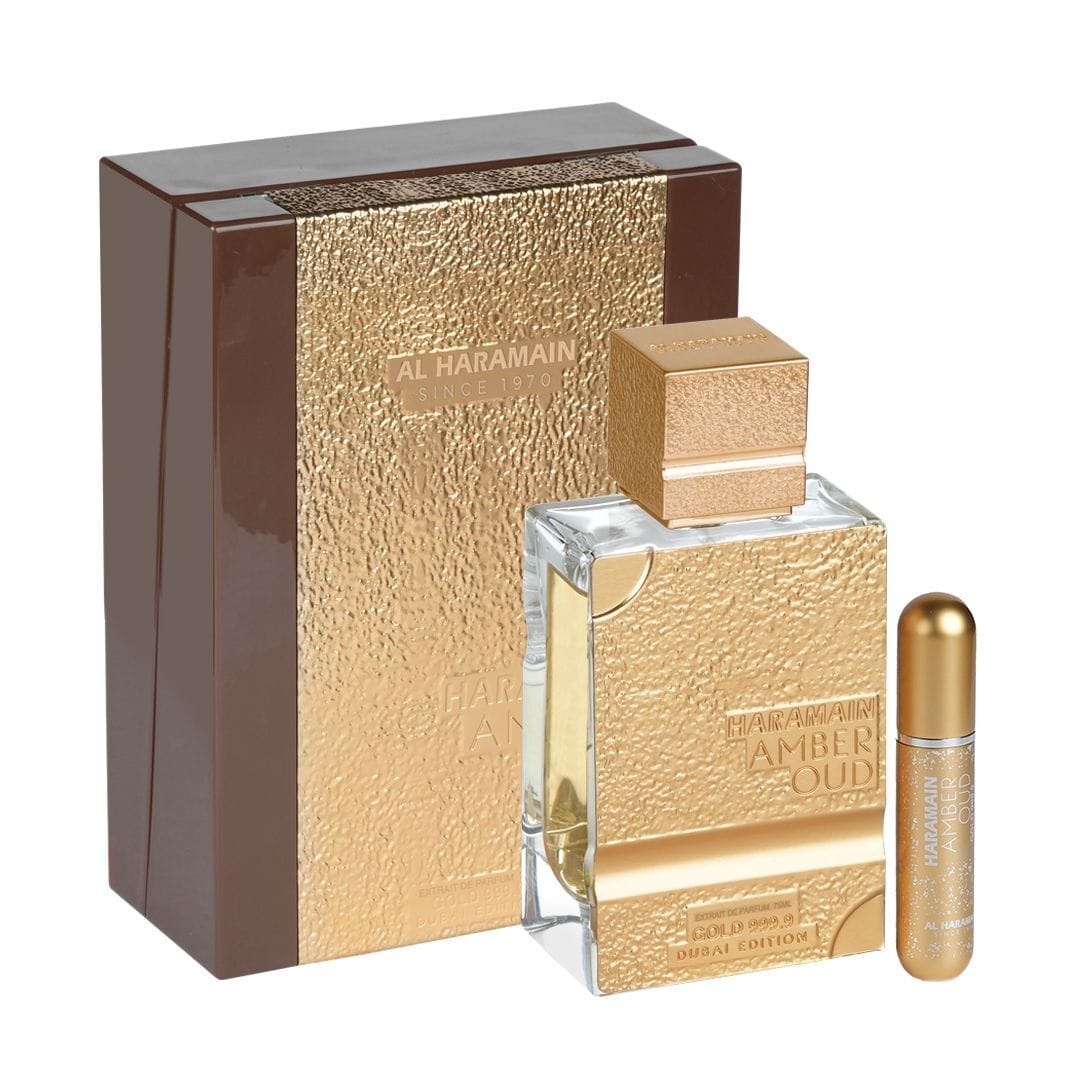 Amber Oud Gold 999.9 Dubai Edition, bottle, angle