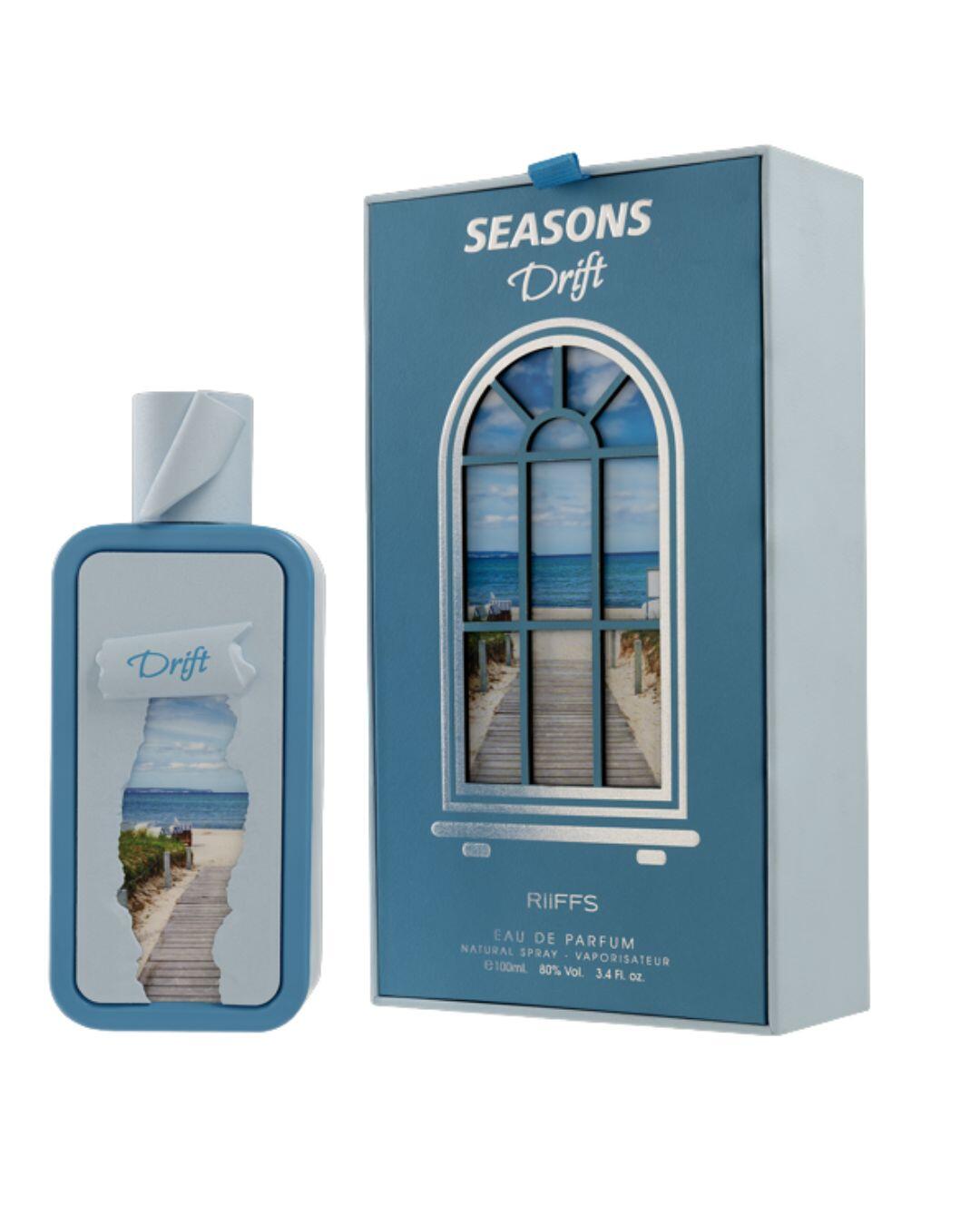 Seasons Drift, bottle, angle