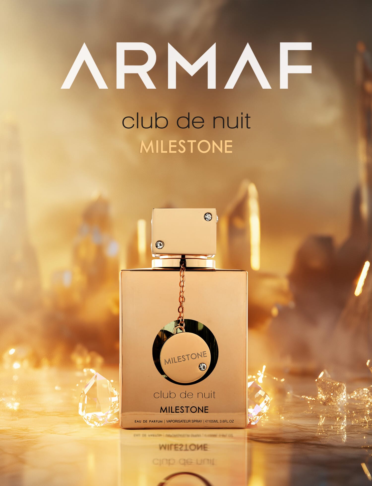 Club de Nuit Milestone, on-skin / lifestyle