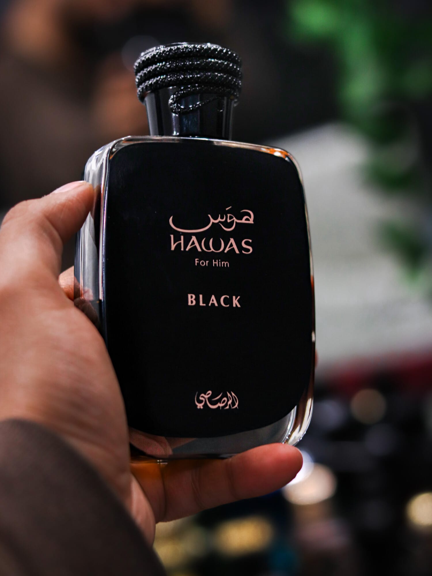 Hawas Black, view