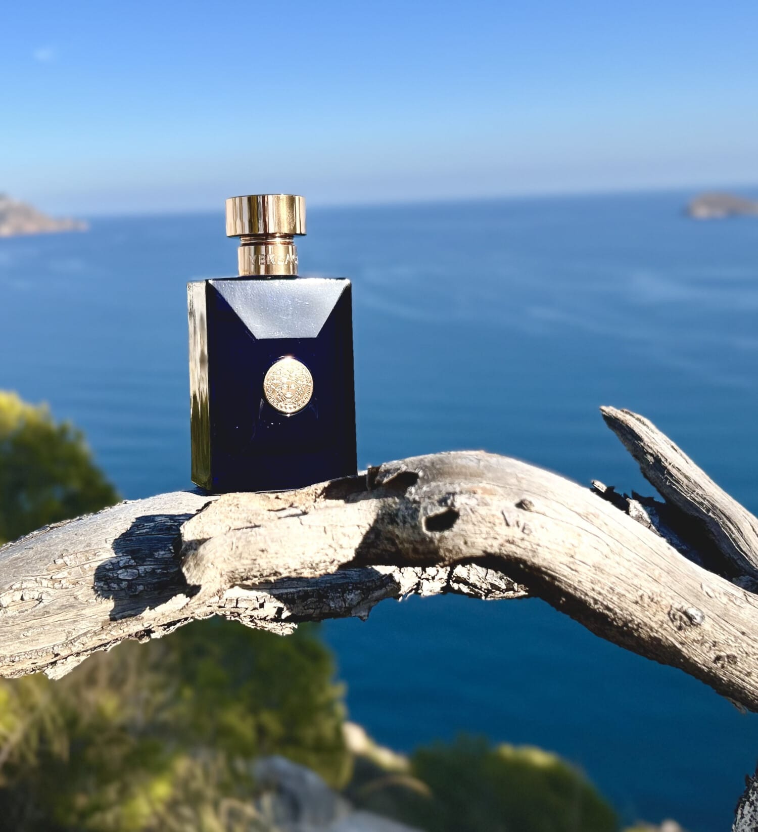 Versace Pour Homme Dylan Blue, bottle, angle