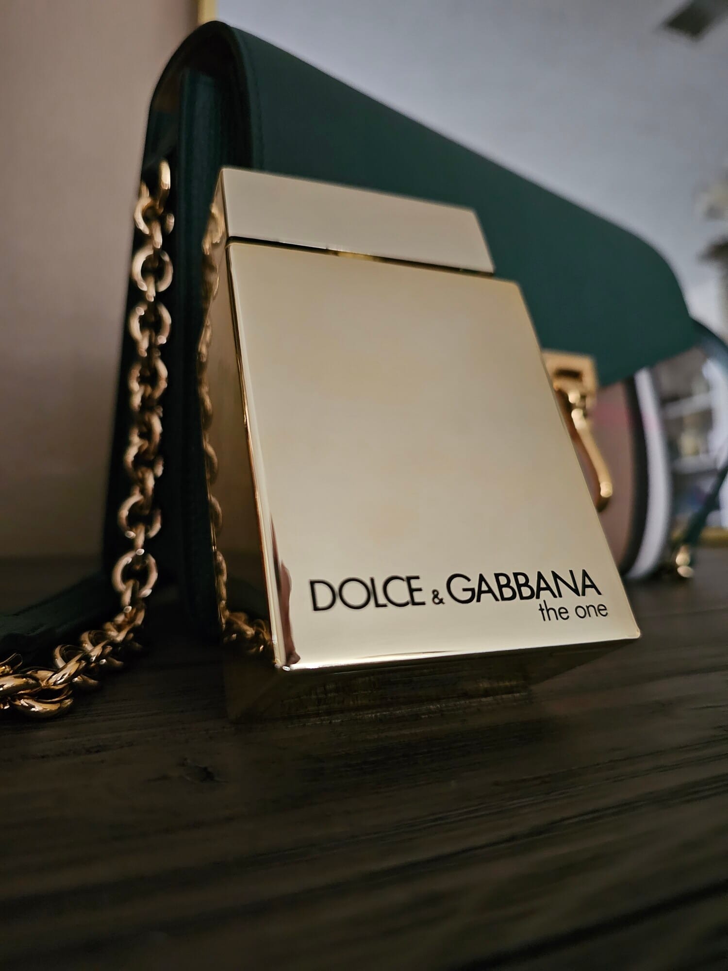 The One Gold For Men, decant + box