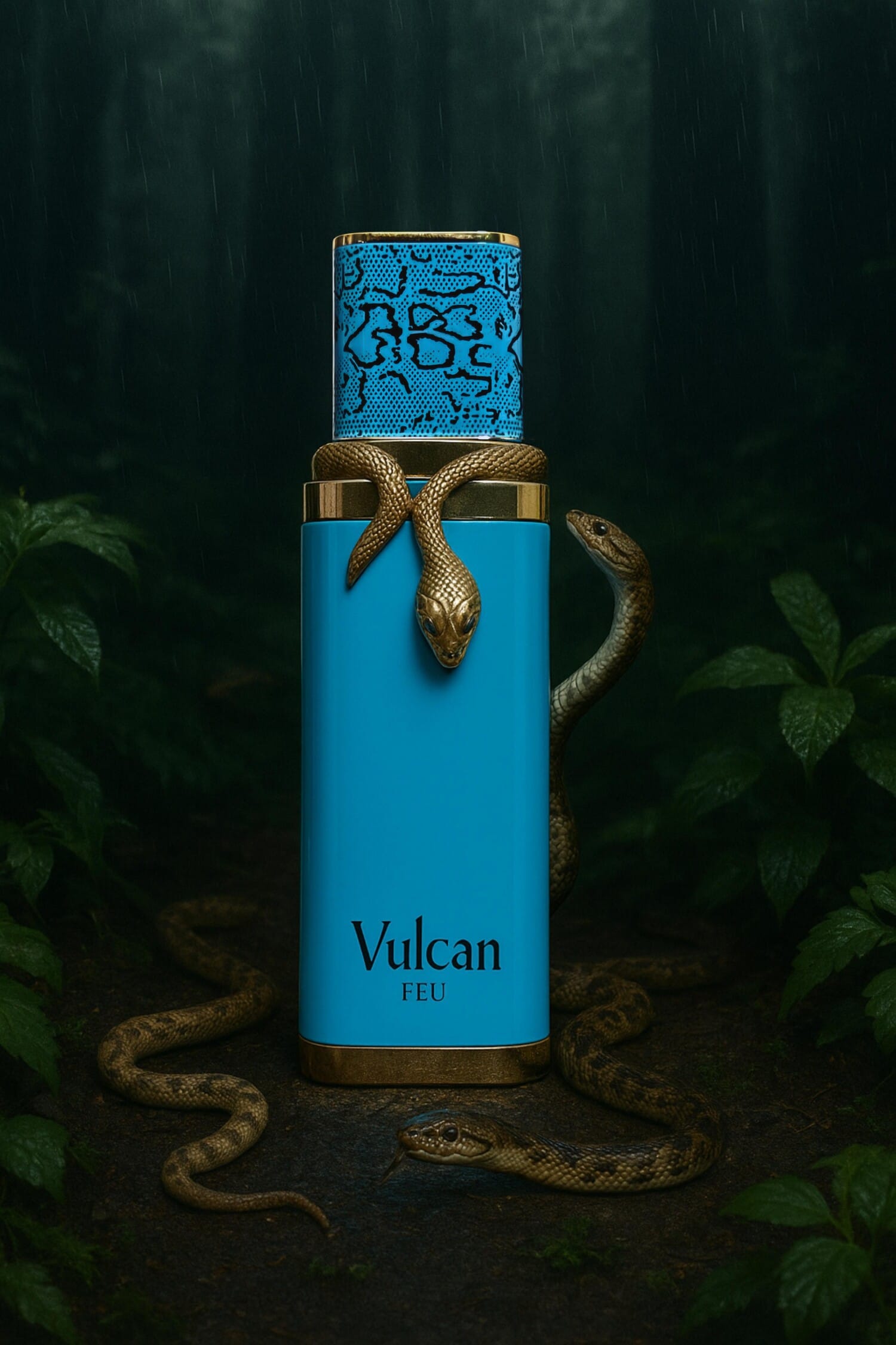 Vulcan Feu, decant + box