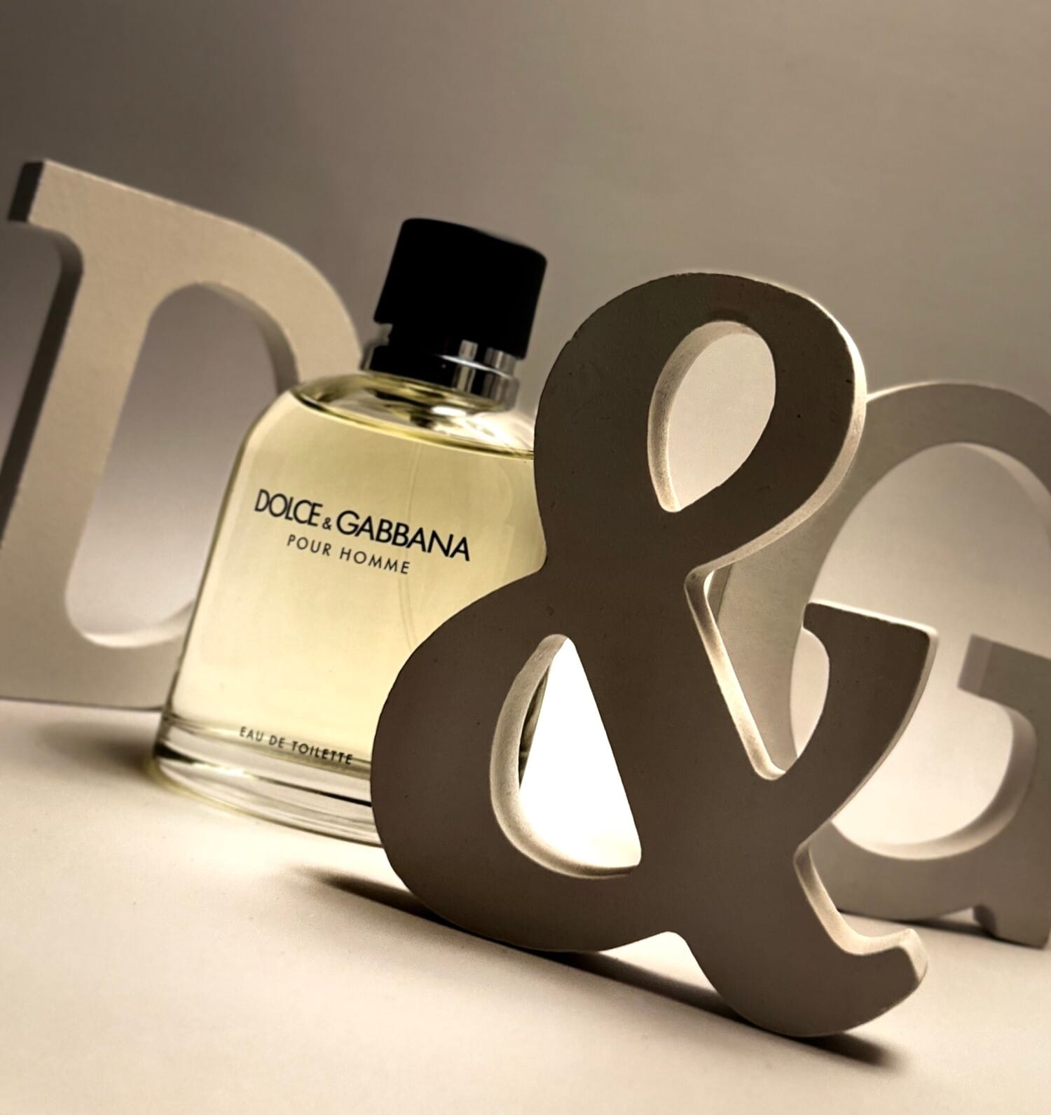 Dolce&Gabbana Pour Homme, bottle, angle