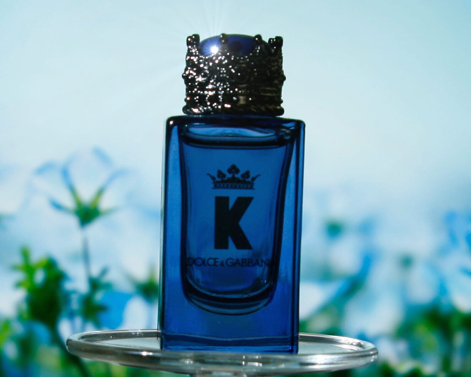 K by Dolce & Gabbana Eau de Parfum Intense, bottle, angle
