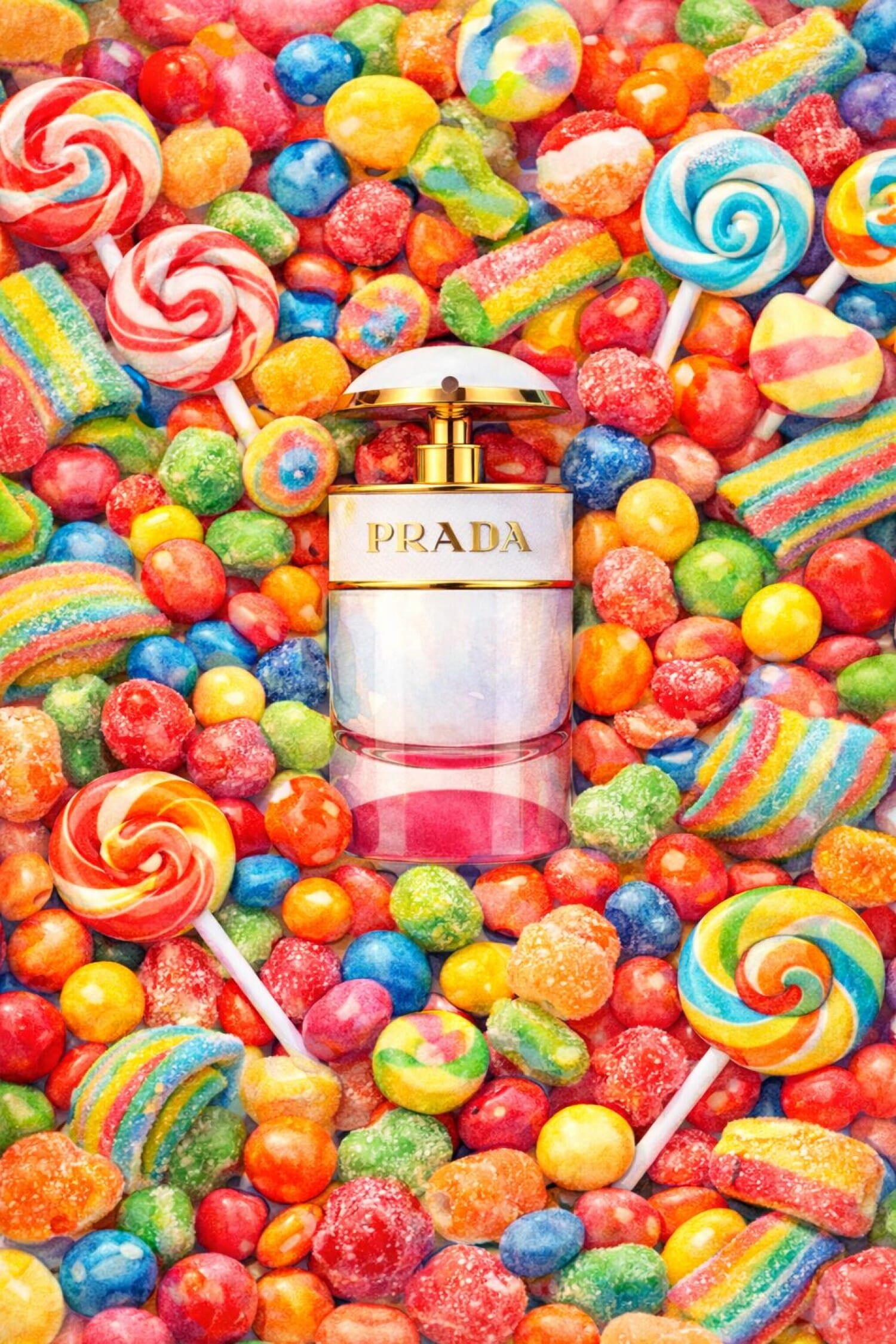 Prada Candy Kiss, on-skin / lifestyle