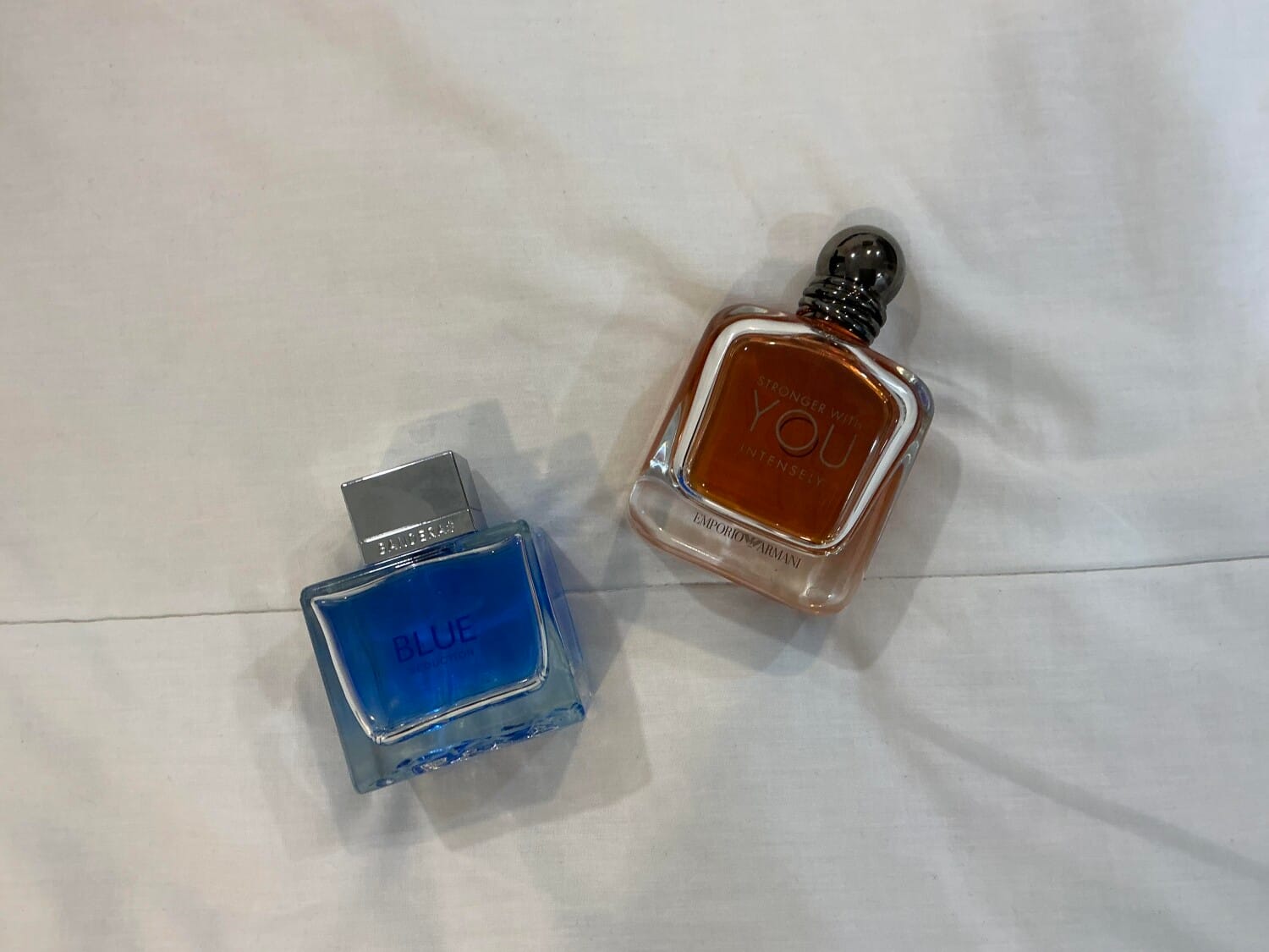 Emporio Armani Stronger With You Intensely, on-skin / lifestyle