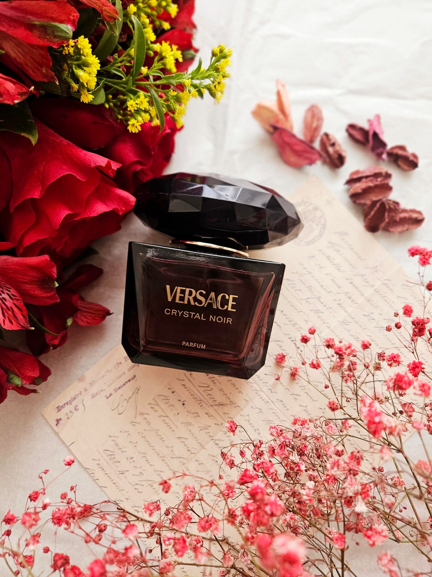 Crystal Noir Parfum, decant + box