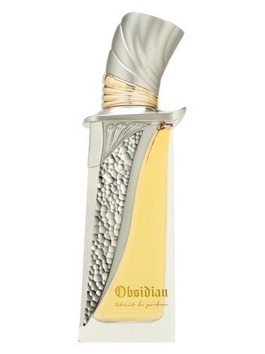 Obsidian, bottle, front