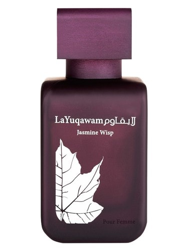 La Yuqawam Jasmine Wisp, bottle, front