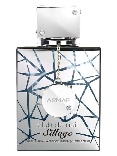 Club de Nuit Sillage, bottle, front