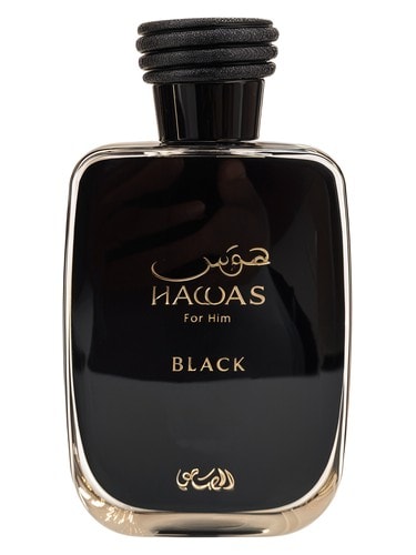 Hawas Black, bottle, front